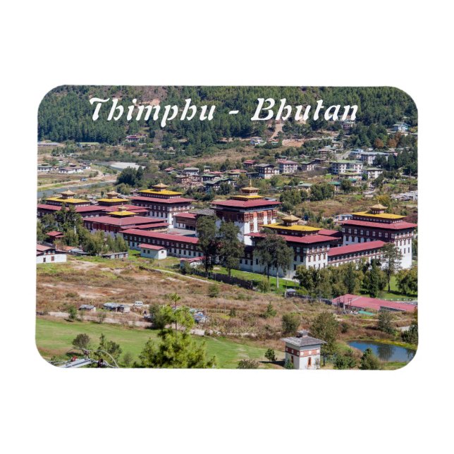 Íman Palácio do Rei em Thimphu - Butão (Horizontal)