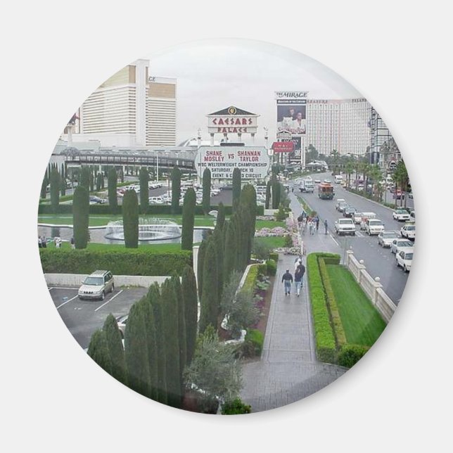 Íman Palácio dos Casinos de Hotéis de Las Vegas (Frente)