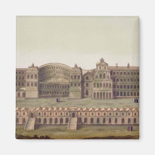 Íman Palácio dos Césares, Roma, de "O Costume AINCI" (Frente)