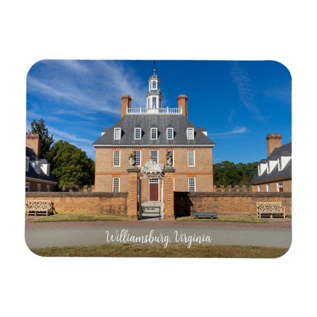 Íman Palácio dos governadores em Williamsburg VA (Horizontal)