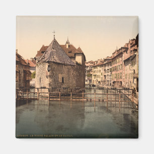 Íman Palácio e canal velhos, Annecy, France