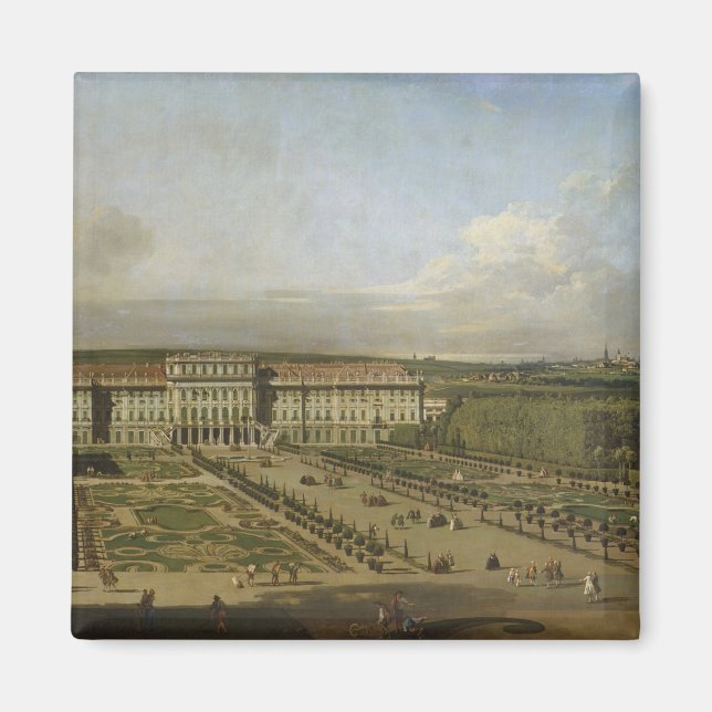Íman Palácio e jardins Schonbrunn, 1759-61 (Frente)