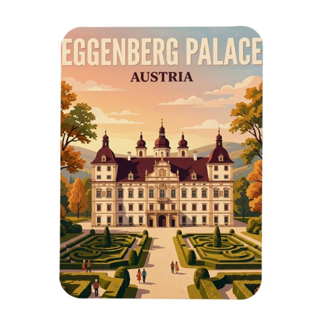 Íman Palácio Eggenberg Áustria (Vertical)