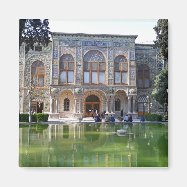 Íman Palácio Golestan Teerão Irã (Frente)