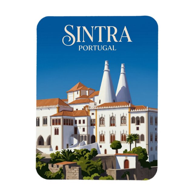 Íman Palácio Nacional de Sintra Portugal (Vertical)