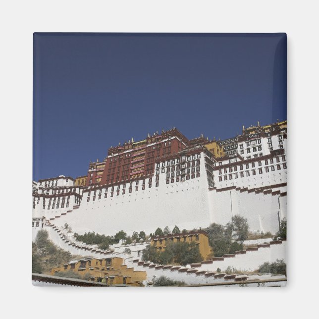 Íman Palácio Potala em Lhasa, Tibete. (Frente)