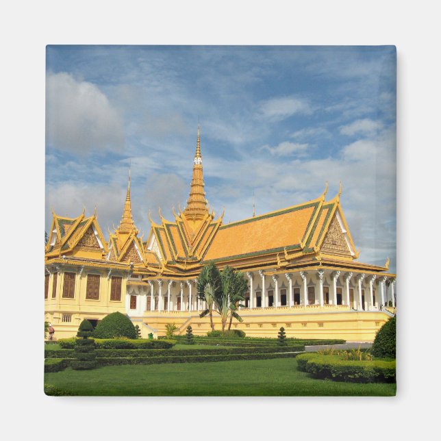 Íman Palácio Real, Phnom Penh, Camboja (Frente)
