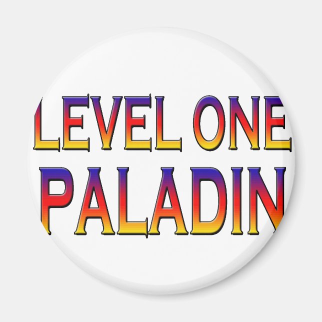 Íman Paladina nível 1 (Frente)