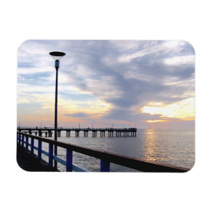 Íman Palanga Pier Sunset, LITUÂNIA -