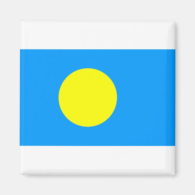 Íman Palau Flag (Frente)