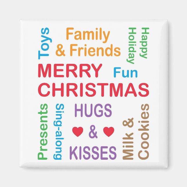 Íman Palavras de Natal do Natal (Frente)