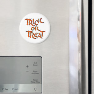 Íman Palavras de Truque ou Tratamento de Halloween