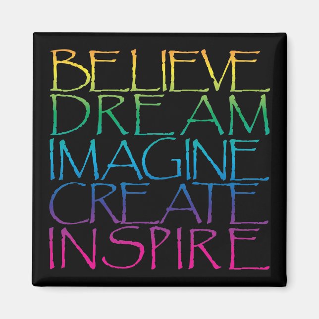 Íman Palavras Inspiracionais (Frente)