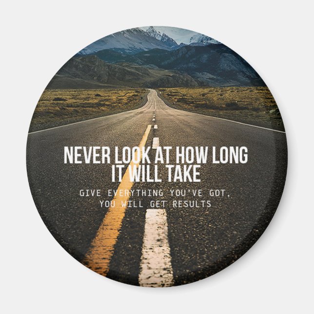 Íman Palavras Motivacionais (Frente)