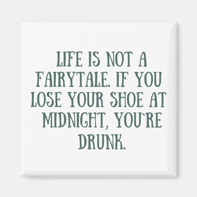 Íman palavras sarcásticas engraçadas (Frente)