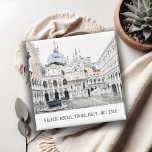 Íman Palazzo Ducale Veneice Itália Watercolor Viagem<br><div class="desc">Se precisar de mais alguma personalização,  por favor,  sinta-se à vontade para me enviar um e-mail em yellowfebstudio@gmail.com. ou mensagem via Zazzle.</div>