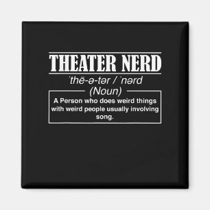 Íman Palco de definição de Nerd atriz Acionador de tamp