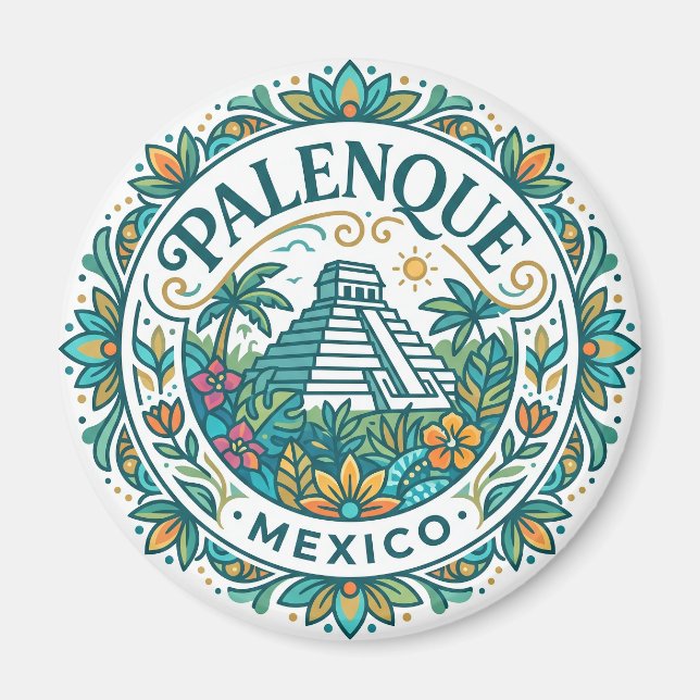 Íman Palenque México (Frente)