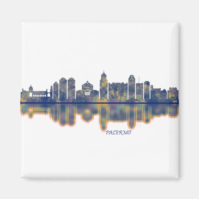 Íman Palermo Skyline (Frente)