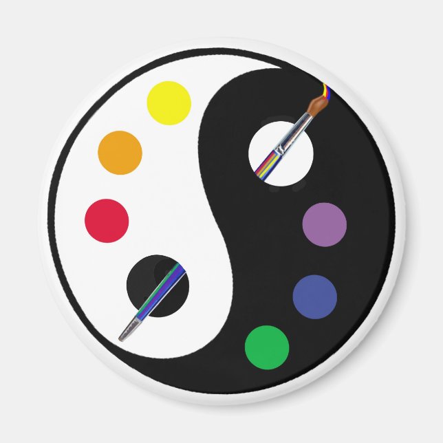 Íman Paleta Yin Yang (Frente)