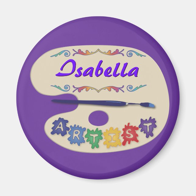 Íman Palete de Artista (Frente)