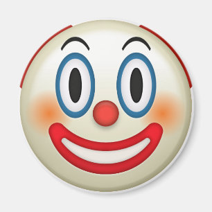 Íman Palhaço louco Emoji