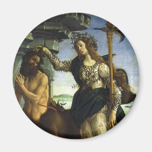 Íman Pallas e o Centauro por Sandro Botticelli