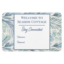 Palm Airbnb Praia Vacinação Aluguel Wifi Magnet