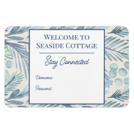 Íman Palm Airbnb Praia Vacinação Aluguel Wifi Magnet