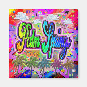 Íman Palm Springs Vista Express Magnet