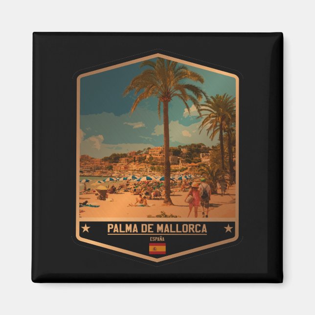 Íman Palma de Maiorca (Frente)