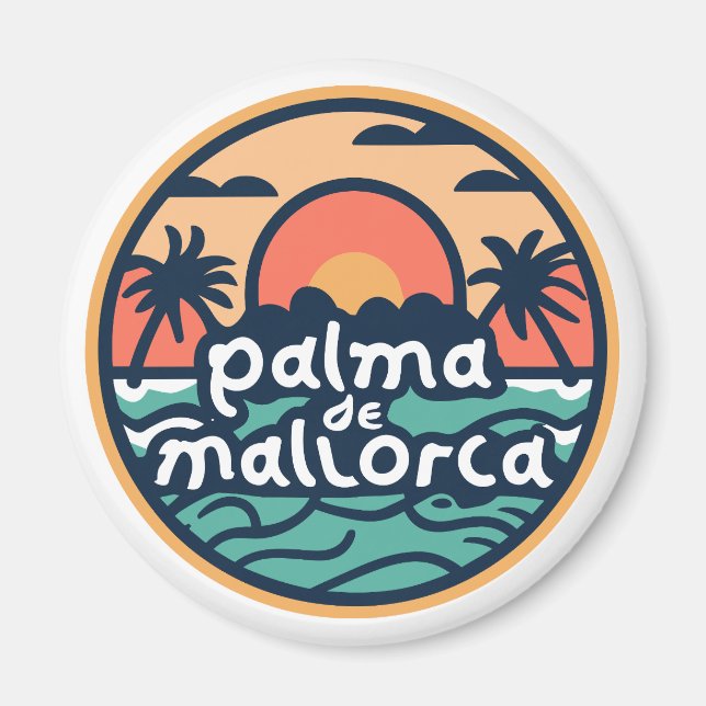 Íman Palma de Maiorca (Frente)