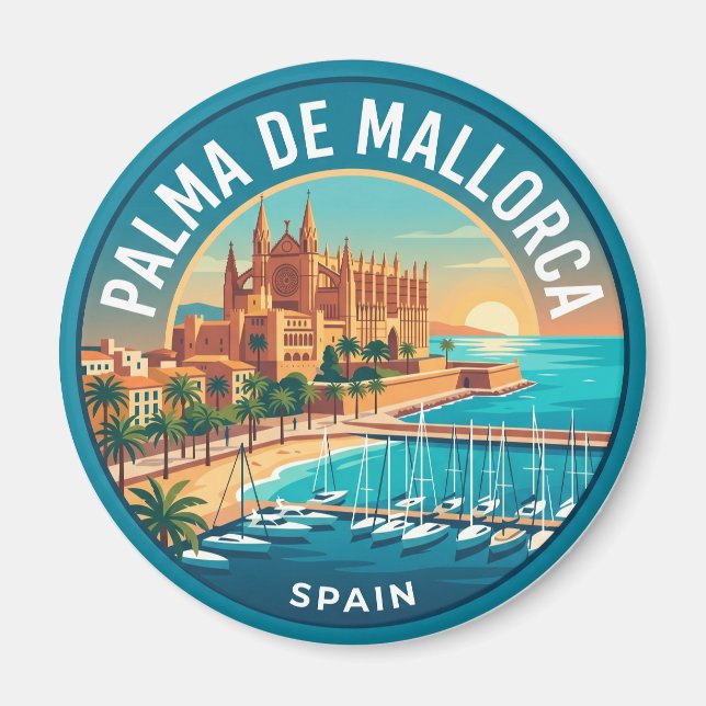 Íman Palma de Maiorca Espanha (Frente)