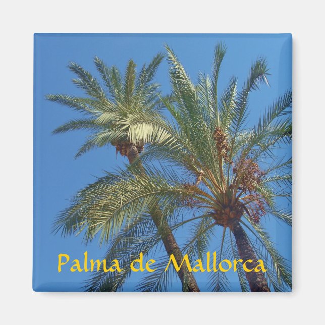 Íman Palma de Maiorca - Magnet de Souvenir (Frente)