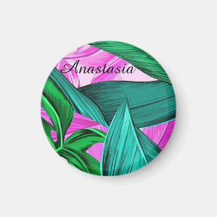 Íman Palma tropical legal, surpreendente e fluorescente