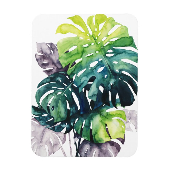 Íman Palmas de Crepúsculo - Folha Dividida (Vertical)