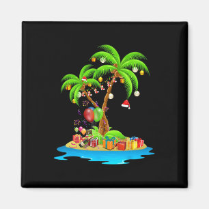 Íman Palmeira de Natal Tropical Xmas Coco Amostra Combi