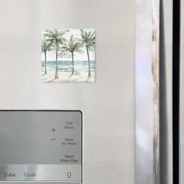 Íman Palmeiras tropicais — Ocean Beach (In Situ (Fridge))