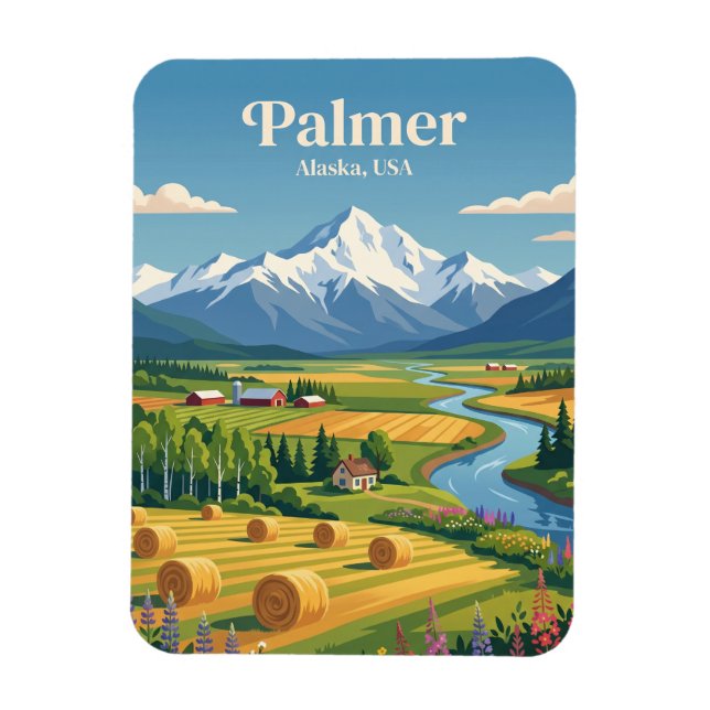 Íman Palmer Alasca (Vertical)
