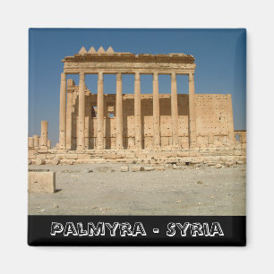 Íman Palmyra, Templo de Bell, Síria (Imã de geladeira