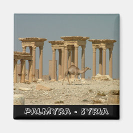 Íman Palmyra, tesouros da Síria nº 3 (Imã de geladeira)