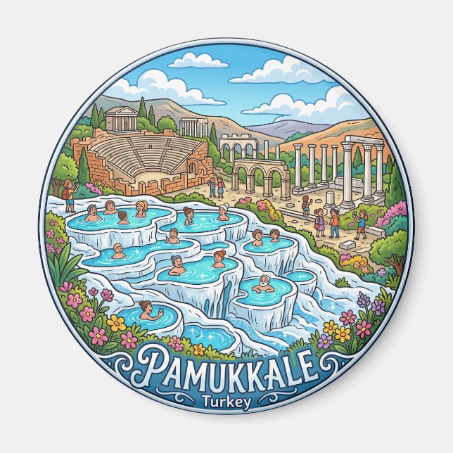 Íman Pamukkale Turquia (Frente)