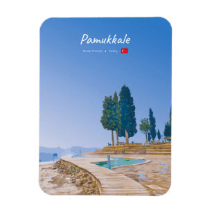 Íman Pamukkale, Turquia - Piscinas Termais Arredondadas