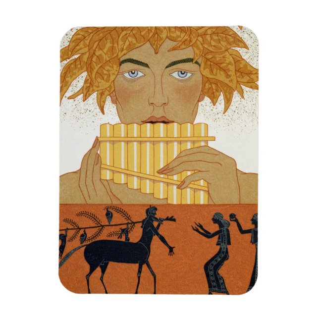 Íman Pan Piper, ilustração de Les Mythes de Paul (Vertical)