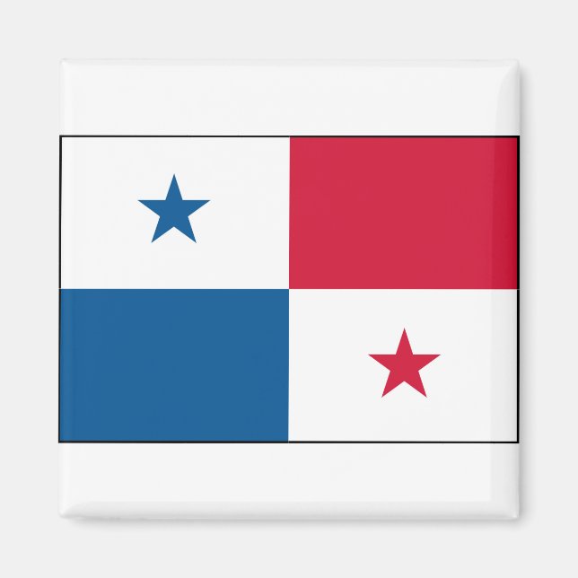 Íman Panamá - Bandeira Nacional - Atual (Frente)