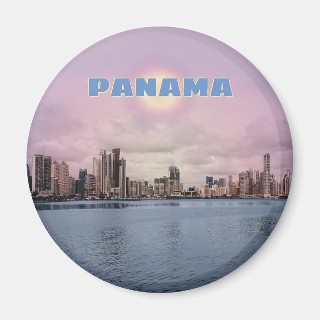 Íman Panamá Skyline (Frente)