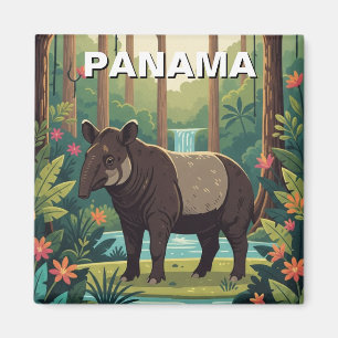 Íman Panamá Tapir na Viagem do Parque Nacional de Coiba