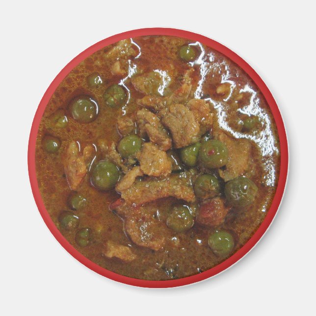 Íman Panang Thai Curry [พ ะ แ น ง] ... Comida da rua Ta (Frente)