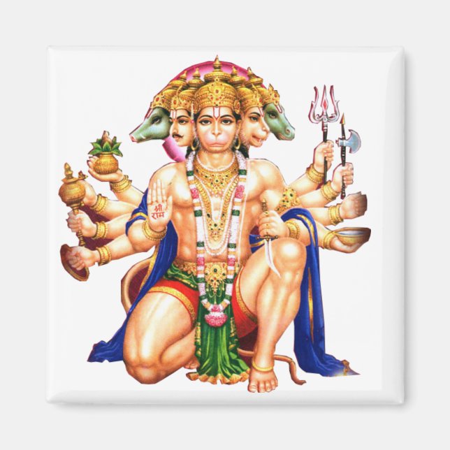 Íman Panchmukhi Hanuman ji (Frente)