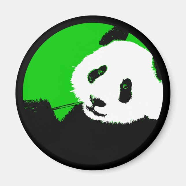 Íman panda. (Frente)